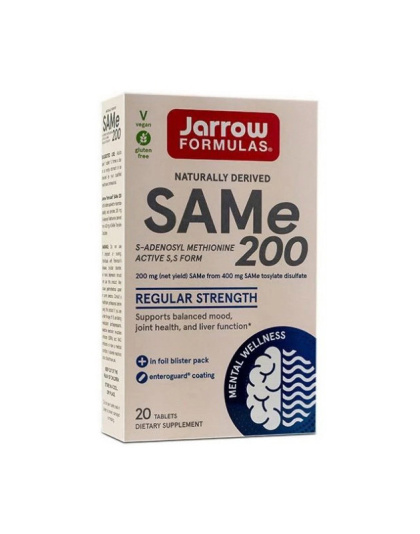 Jarrow Formulas SAMe 200 mg (20 tab)