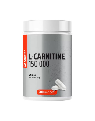 Sporter L-Carnitine 150000 750 mg (200 caps)