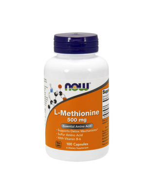 NOW L-Methionine 500 mg (100 caps)