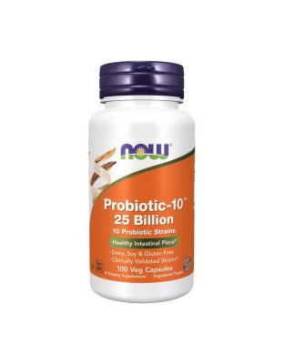 NOW Probiotic-10 25 Billion (100 veg caps)