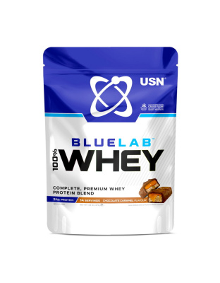 USN Blue Lab 100% Whey (476 g, chocolate caramel)