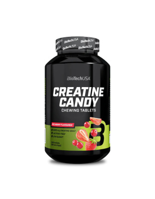 BioTech Creatine Candy (240 tab, red candy)