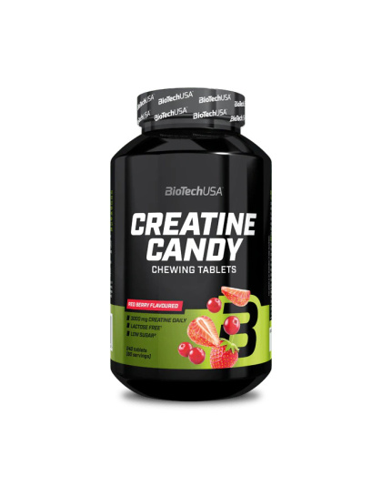 BioTech Creatine Candy (240 tab, red candy)
