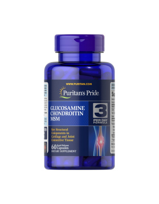 Puritan's Pride Glucosamine, Chondroitin & MSM (60 caplets)