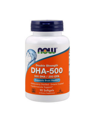 NOW DHA-500/250 EPA (90 softgels)