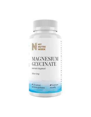 My Nutri Week Magnesium Glycinate (120 caps)