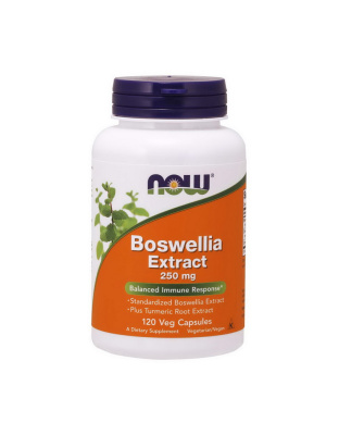 NOW Boswellia Extract 250 mg (120 veg caps)