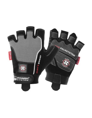 Power System Mans Power Gloves Grey 2580GR (M size)