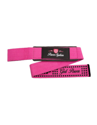 Power System Lifting Straps 3420 Pink
