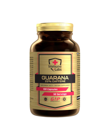 Immune Labs Guarana 22% Caffeine (100 caps)
