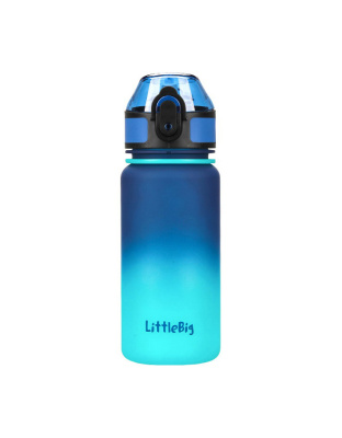 UZSPACE Littlebig Waterbottle 3020 (350 ml, blue/green)