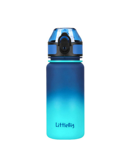UZSPACE Littlebig Waterbottle 3020 (350 ml, blue/green)