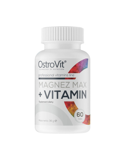 OstroVit Magnez Max + Vitamin (60 tabs)