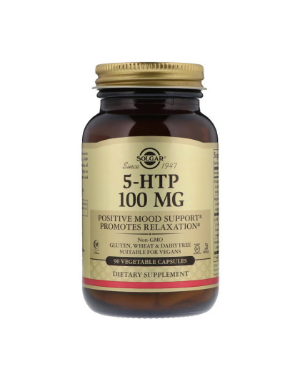 Solgar 5-HTP 100 mg (90 veg caps)