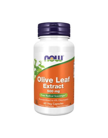 NOW Olive Leaf Extract 500 mg (60 veg caps)