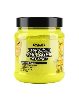 Evolite Nutrition Hydrolysed Collagen Peptides (300 g, pineapple)