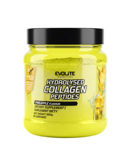 Evolite Nutrition Hydrolysed Collagen Peptides (300 g, pineapple)