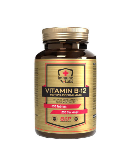 Immune Labs Vitamin B-12 Methylocobalamin (250 tab)