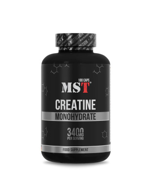 MST Creatine Monohydrate 3400 mg (180 caps)