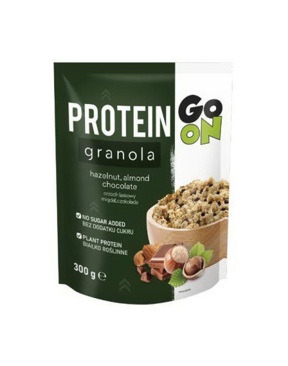 GoOn Nutrition Protein Granola (300 g, hazelnut, almond chocolate)