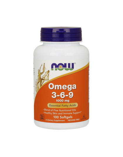 NOW Omega 3-6-9 (100 softgels)