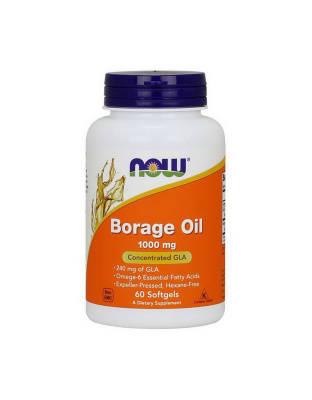 NOW Borage Oil 1000 mg (60 softgels)