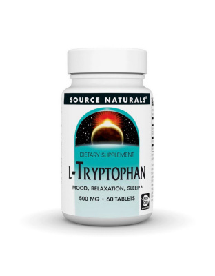 Source Naturals L-Tryptophan 500 mg (60 tab)
