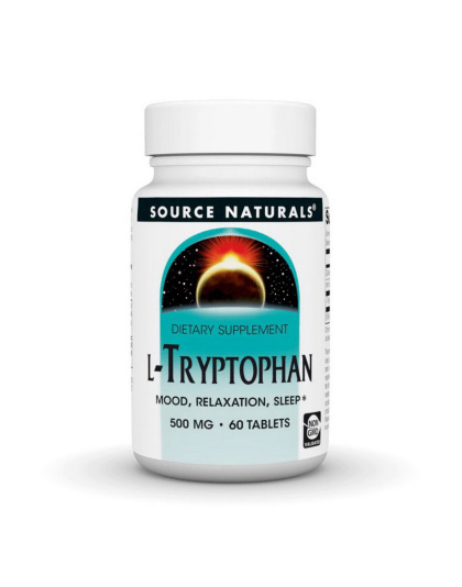 Source Naturals L-Tryptophan 500 mg (60 tab)