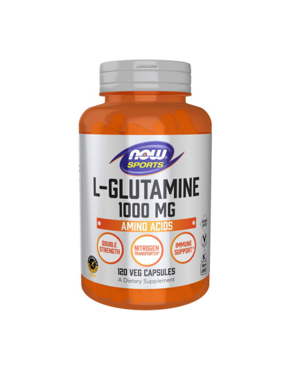 NOW L-Glutamine 1000 mg (120 caps)
