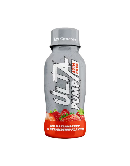 Sporter Ultra Pump Shot Stim Free (wild strawberry & strawberry)