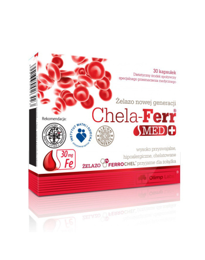 OLIMP Chela-Ferr Med + (30 caps)