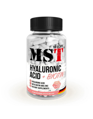 MST Hyaluronic Acid + Biotin (90 vcaps)