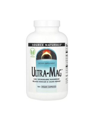 Source Naturals Ultra-Mag (пошкоджена заводська етикетка) (180 veg caps)