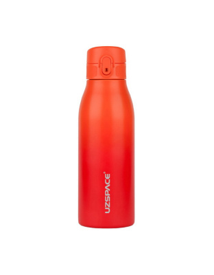 UZSPACE Uzspace Iron Gradient Waterboottle 4203 (600 ml, orange/red)