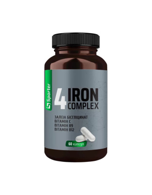 Sporter 4Iron Complex (60 caps)