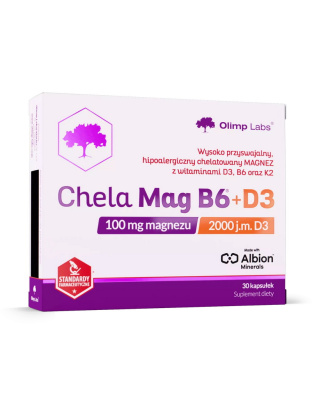 OLIMP Chela-Mag B6 + D3 (30 caps)