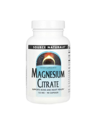 Source Naturals Magnesium Citrate (90 caps)