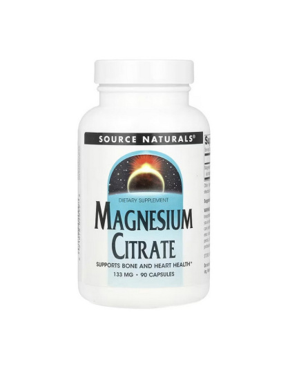 Source Naturals Magnesium Citrate (90 caps)