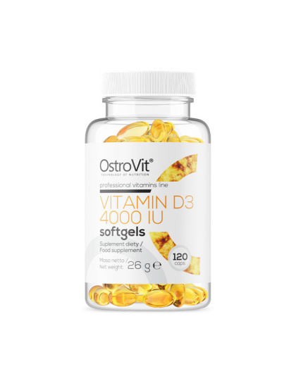 OstroVit Vitamin D3 4000 IU (120 caps)