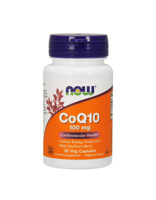 NOW CoQ10 100 mg (30 veg caps)