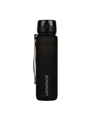 UZSPACE Uzspace Tamish Frosted Waterbottle 3038 (1 L, black)