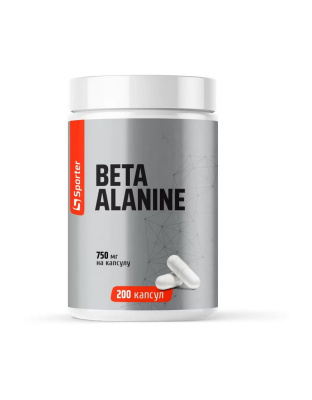 Sporter Beta Alanine 750 mg (200 caps)