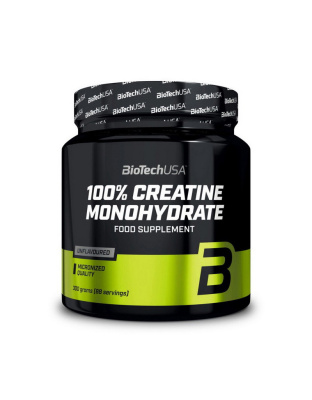 BioTech 100% Creatine Monohydrate (300 g, unflavored)
