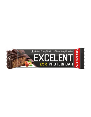 Nutrend Excelent Protein Bar (85 g, chocolate with nuts)