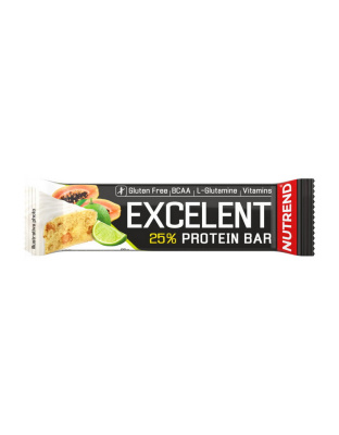 Nutrend Excelent Protein Bar (85 g, lime with papaya)