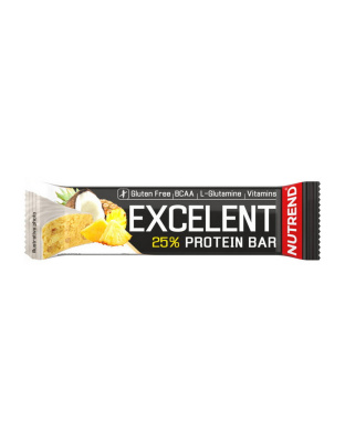 Nutrend Excelent Protein Bar (85 g, pineapple with coconut)