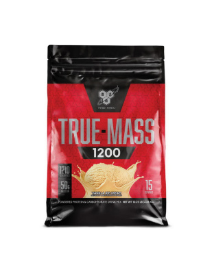 BSN True-Mass 1200 (4,65 kg, strawberry milkshake)