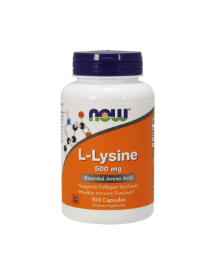 NOW L-Lysine 500 mg (100 caps)