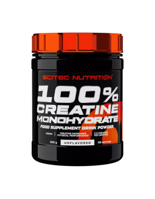 Scitec Nutrition 100% Creatine Monohydrate (300 g, unflavored)
