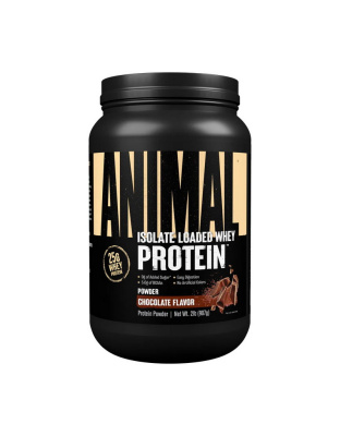 Universal Animal Isolate Loaded Whey Protein (907 g, chocolate)